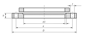 Фото - фланец свободный DIN 2652 чертеж